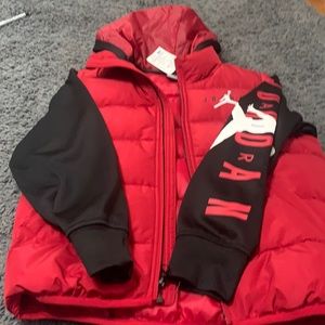 Air Jordan Boys jacket size medium
